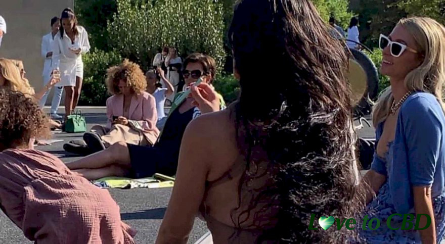 What happened at Kim Kardashian’s CBD baby shower